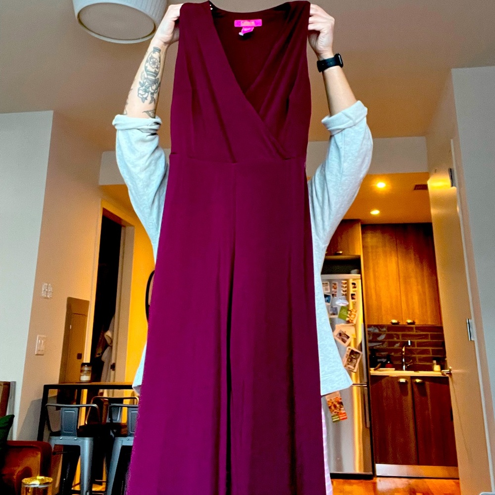 Burgundy Catherine Pant Suit